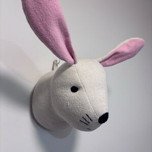 Target Pillowfort Plush Rabbit Head Wall Decor